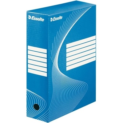 ESSELTE Кутия за документи ESSELTE A/4 100 mm картон, синя 128421 (128421)