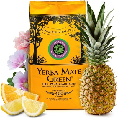 Maté Green Yerba Mate Mas IQ Tropical 400 g