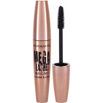 Dermacol Mega Lashes Waterproof řasenka Black 12,5 ml – Sleviste.cz