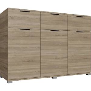 BWS Комод HOPE 120 x 78 x 35 см, цвят дъб Сонома (WS0014)