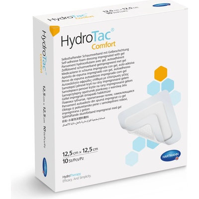 HydroTac Comfort - hydroaktívny obväz na rany 12,5 x 12,5 cm