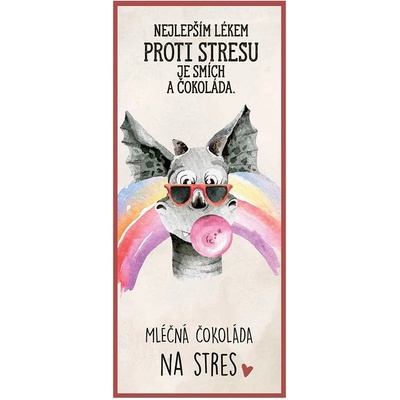 Bohemia Gifts Dárková mléčná Na stres 100 g