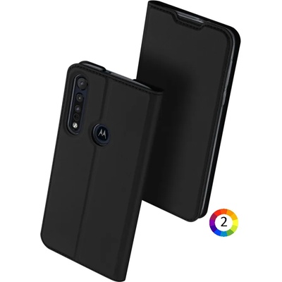 Motorola Moto G8 Plus DUX DUCIS Кожен Калъф и Протектор