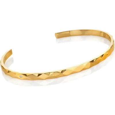 Hot Diamonds Pozlacený stříbrný náramek X Golden Edit Harlequin DC235