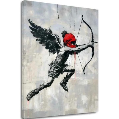 Obraz Cupid's Aim na plátne | dokončené rukou umelca - 70x100 cm