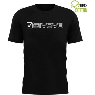 Givova bavlněné triko Mondo black