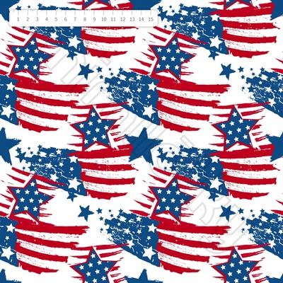 Americká vlajka teplákovina by MIMI