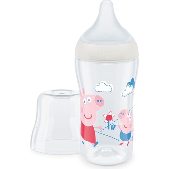 Nuk Бебешко шише Nuk - Perfect Match, 260 ml, 3+ месeца, Peppa Pig (10216017)