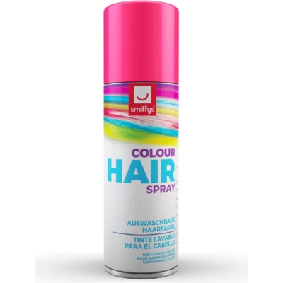 Smiffys Hair Colour Spray růžová 125 ml