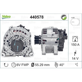 VALEO Alternátor 440578