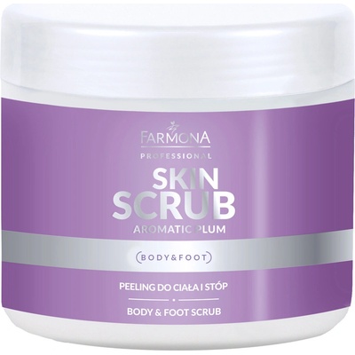 Farmona Professional, Skin Scrub Aromatická slivka na telo a nohy 500 g