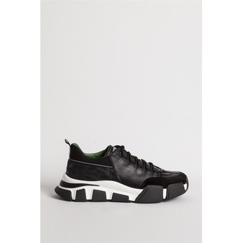 Jacket Club Мъжки ежедневни обувки от естествена кожа 152 16229 - Черни #359188 (359188_Черно)