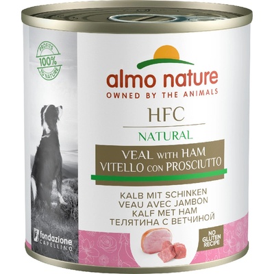 Almo Nature Adult HFC Teľacie so šunkou 6 x 280 g
