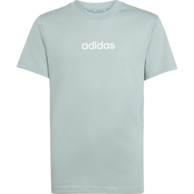 adidas Linear Tee 160 J světle zelená