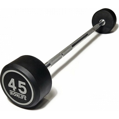 IRONLIFE Pro Style Coated Barbell Straight Bar 45 kg