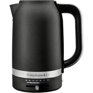 KitchenAid Електрически чайник KitchenAid с регулиране на температурата 1, 7 л излято желязо (5KEK1701EBK) Електрически кани