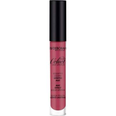 Deborah Milano tekutá matná rtěnka Fluid Velvet 08 Clasyy Mauve 4,5 g
