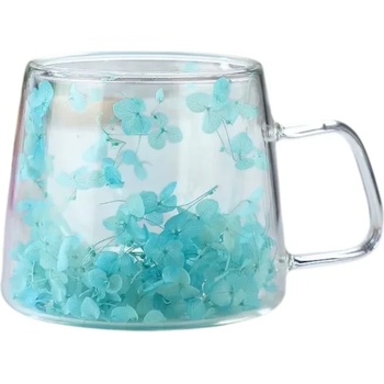 CupHup Стъклена термо чаша CupHup Blum с двойно дъно, Whisper (Blum-01-11)