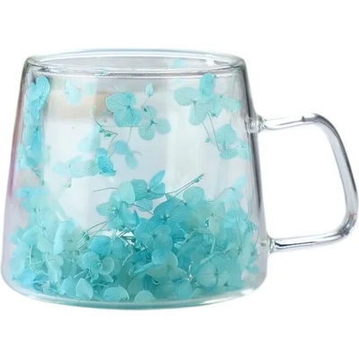 CupHup Стъклена термо чаша CupHup Blum с двойно дъно, Whisper (Blum-01-11)