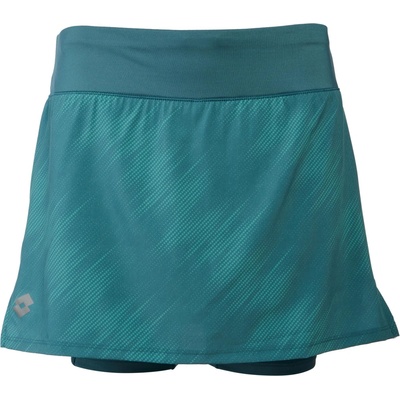 Lotto dámska bežecká sukňa RUNNING SKIRT W PRT2 zelená strieborná