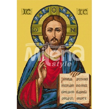 Milena Style Благославящият Христос - гоблен със схема конци Ariadna 1: 1