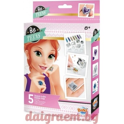 Buki France Бъди тийнейджър - Разноцветни пръстени buki be203 (bkbe203)