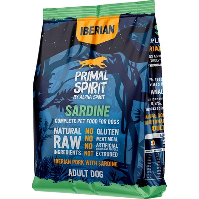Primal Spirit Dog Ibérske bravčové zo sardinkami 1 kg