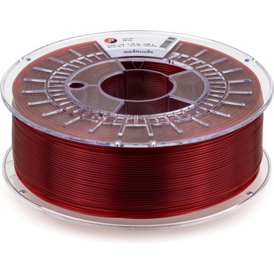 Extrudr PETG Transparent Red - 1, 75 mm / 1100 g (9120066746191)
