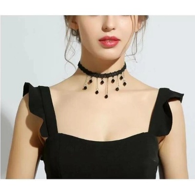 Prosperk Náhrdelník choker s korálky S4469