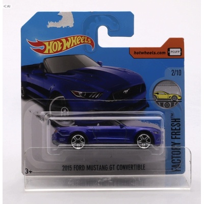 Mattel Hot Wheels 2015 Ford Mustang GT Kabriolet 1:64