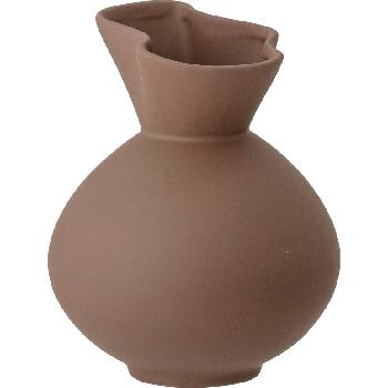 Bloomingville Ваза Nicita 20 см кафява (82049585)