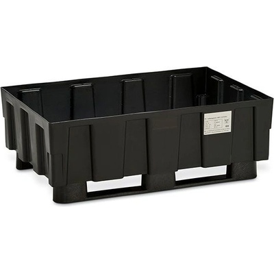 Záchytná vana plastová, 2 ližiny, bez roštu