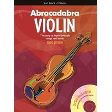 Abracadabra Violin + 2x CD housle, škola hry prostřednictvím písníček a melodií