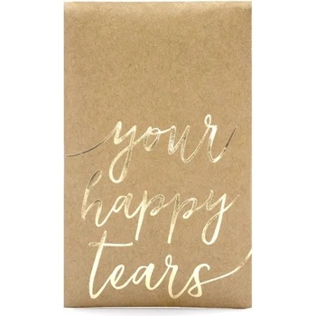 PartyDeco Хартиени носни кърпички Your happy tears 7, 5x12 см