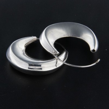 KA strieborné náušnice kruhy Gondole E211RH