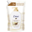 Dove Purely pampering tekuté mydlo s bambuckým máslem a vůní vanilky náhradní náplň 500 ml