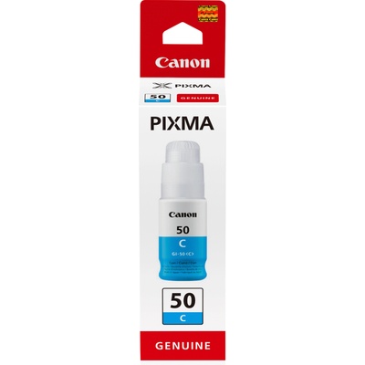 Canon Бутилка мастило за Canon Pixma G5045/G7050/G5050 - Ink - /50/ - GI50C (GI-50C) / 3403C001 - Cyan - PN 3403C001 (3403C001)