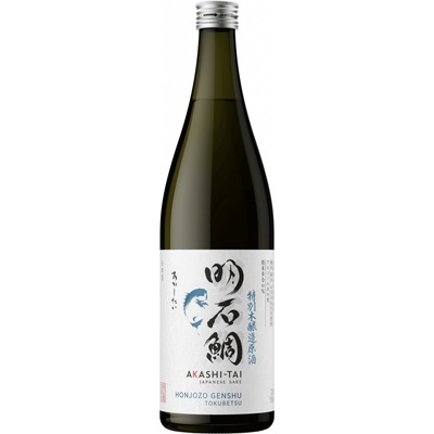 Akashi Tai Honjozo Genshu Tokubetsu Saké 19% 0,72 l (holá láhev)