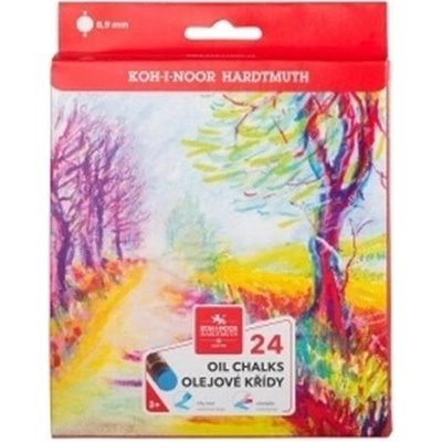 Koh-i-noor Sada olejových pastelů 24 ks