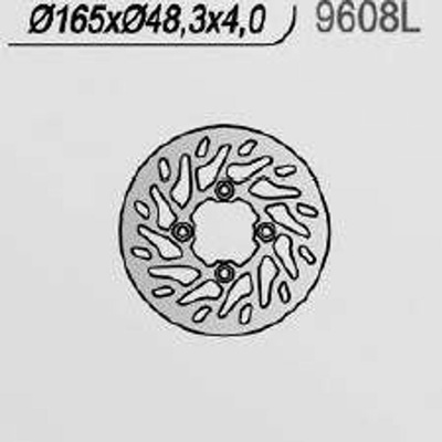 NG Brzdový kotúč NG 9608L