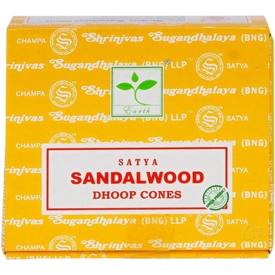 Satya Sandalwood indické vonné františky 12 ks – Zbozi.Blesk.cz