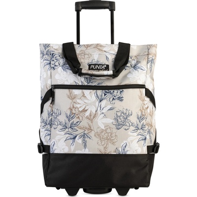Punta Nákupní taška na kolečkách Print - sand/black