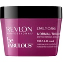 Vlasová regenerácia Revlon Be Fabulous Mask For Normal/Thick Hair pečující maska pro normální a silné vlasy 200 ml