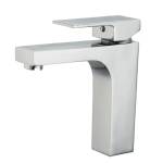 Inter Ceramic Стоящ смесител за умивалник "ЯСМИНА" ICF 1008866, месинг, хром, 17.5x16см (1008866)