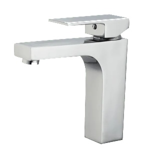 Inter Ceramic Стоящ смесител за умивалник "ЯСМИНА" ICF 1008866, месинг, хром, 17.5x16см (1008866)