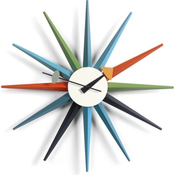 Vitra Sunburst Clock multicolor
