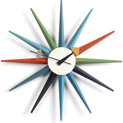 Vitra Sunburst Clock multicolor