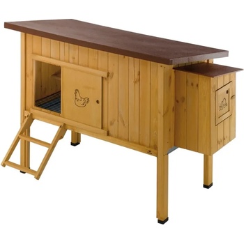 Ferplast Hen House 30 - Къщичка за кокошки, до 6 птици, 162 / 100 / 110 см