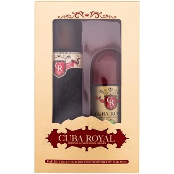 Cuba Royal подаръчен комплект: EDT 100ml + 50ml рол-он за мъже