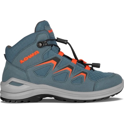 Lowa Детски туристически обувки Lowa Kid's Innox Evo GTX QC Junior Walking boots - Dark Petrol / Flame - размер 35 (EU) (702-3548-0623)